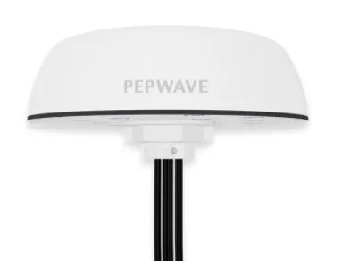 Pepwave Mobility 42G Dome Antenna for 4x4 Cellular/5G, MiMo WiFi & GPS- White - QMA Connectors